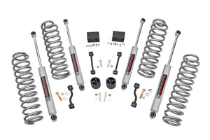 Rough Country Lift Kit Jeep Wrangler JL 4WD 2 Door (18-22) 2.5" Suspension Lift Kit w/ Shocks & Coil Springs