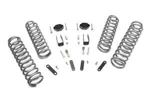 Rough Country Lift Kit Jeep Wrangler JK 2WD/4WD (07-18) 2.5" Suspension Lift Kit w/ Shocks & Coil Springs