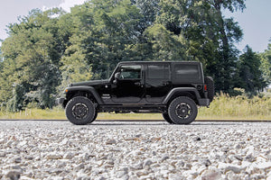 Rough Country Lift Kit Jeep Wrangler JK 2WD/4WD (07-18) 2.5" Suspension Lift Kit w/ Shocks & Coil Springs