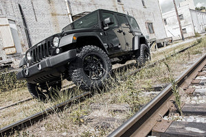 Rough Country Lift Kit Jeep Wrangler JK 2WD/4WD (07-18) 2.5" Suspension Lift Kit w/ Shocks & Coil Springs