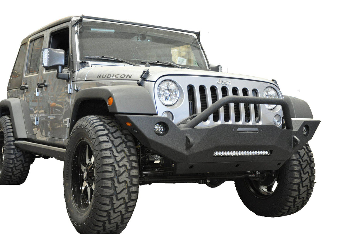 DV8 Off Road Front Bumper Jeep Wrangler JK (2007-2018) FS-18 - FBSHTB ...