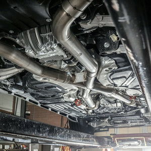 1272.05 Stainless Works Exhaust Jeep Grand Cherokee Trackhawk 6.2 (2018-2021) 3" Catback - Redline360