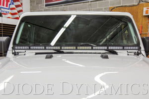 590.00 Diode Dynamics SS50 Hood LED Light Bar Kit Jeep Gladiator (20-21) Combo / Flood / Driving - Redline360