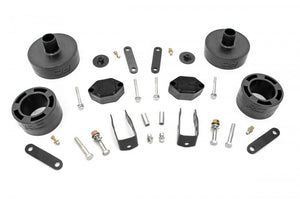 Rough Country Lift Kit Jeep Wrangler JK 2WD/4WD (07-18) 2.5" Suspension Lift Kit w/ Coil Spring Spacers