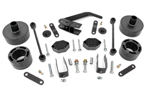 Rough Country Lift Kit Jeep Wrangler JK 2WD/4WD (07-18) 2.5" Suspension Lift Kit w/ Shocks