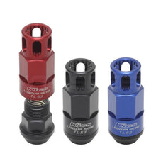 Load image into Gallery viewer, Project Kics Lug Nut Set [Leggdura Racing Shell RL53 Type - 20 PCS - M12X1.50 or M12X1.25] Red / Blue / Black Finish Alternate Image
