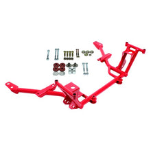 Load image into Gallery viewer, BMR K-Member Ford Mustang Shelby GT500 (05-14) w/ Optional Motor Mounts - Lowered Motor Mounts / Red Alternate Image
