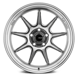 245.78 Konig Countergram Wheels (17x8 5x100 ET+40) Hyper Chrome Center or Matte Black - Redline360