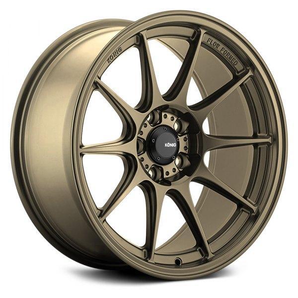 Konig Dekagram Wheels (17x9 5x114.3 ET+25) Gloss Bronze or Semi