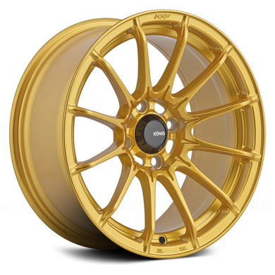 148.25 Konig Dial In Wheels (15X7 4x100 ET+35) Gloss Black / Gloss Gold / Gloss White / Matte Gray - Redline360