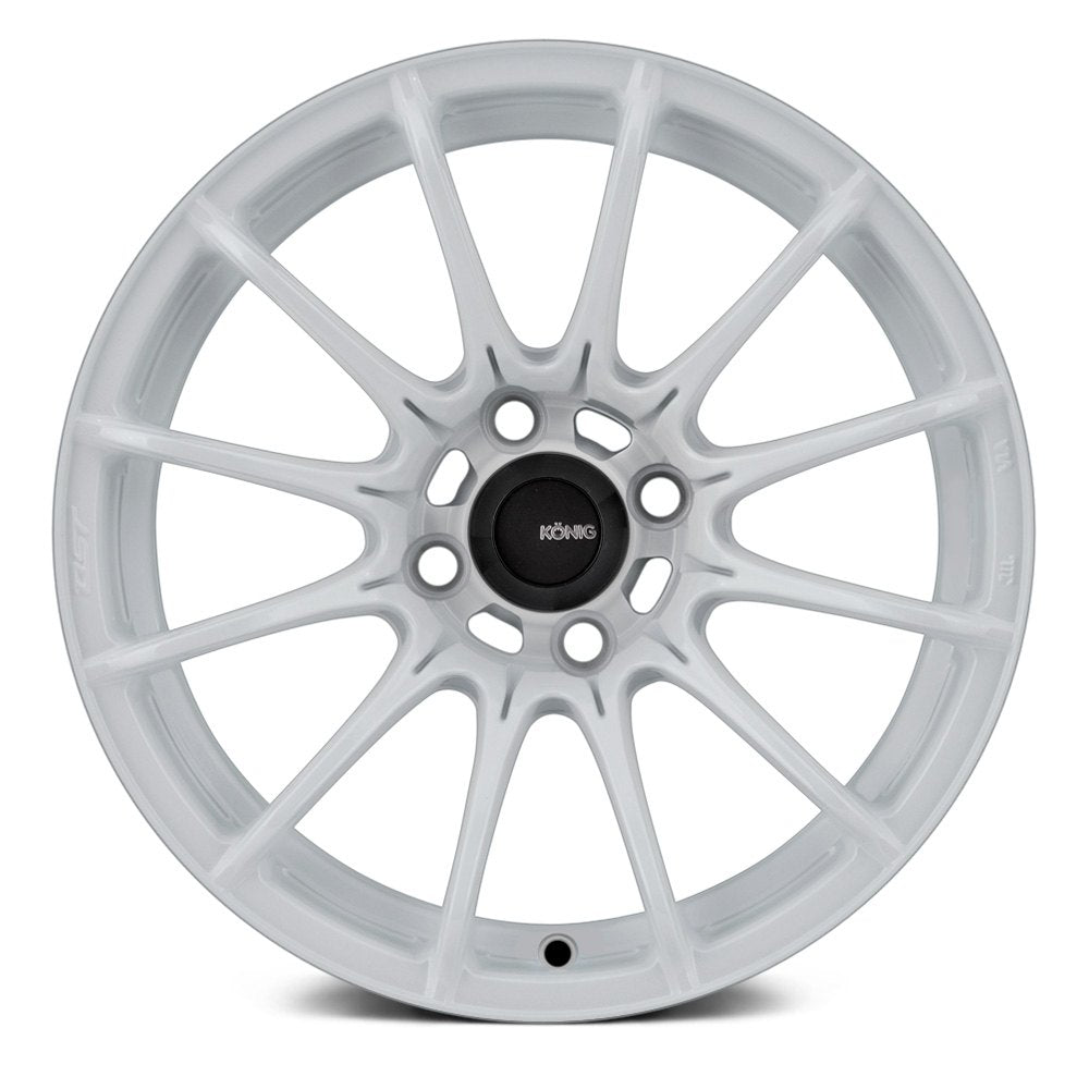 Konig Dial In Wheels (15X7 4x100 ET+35) Gloss Black / Gloss Gold / Gloss  White / Matte Gray