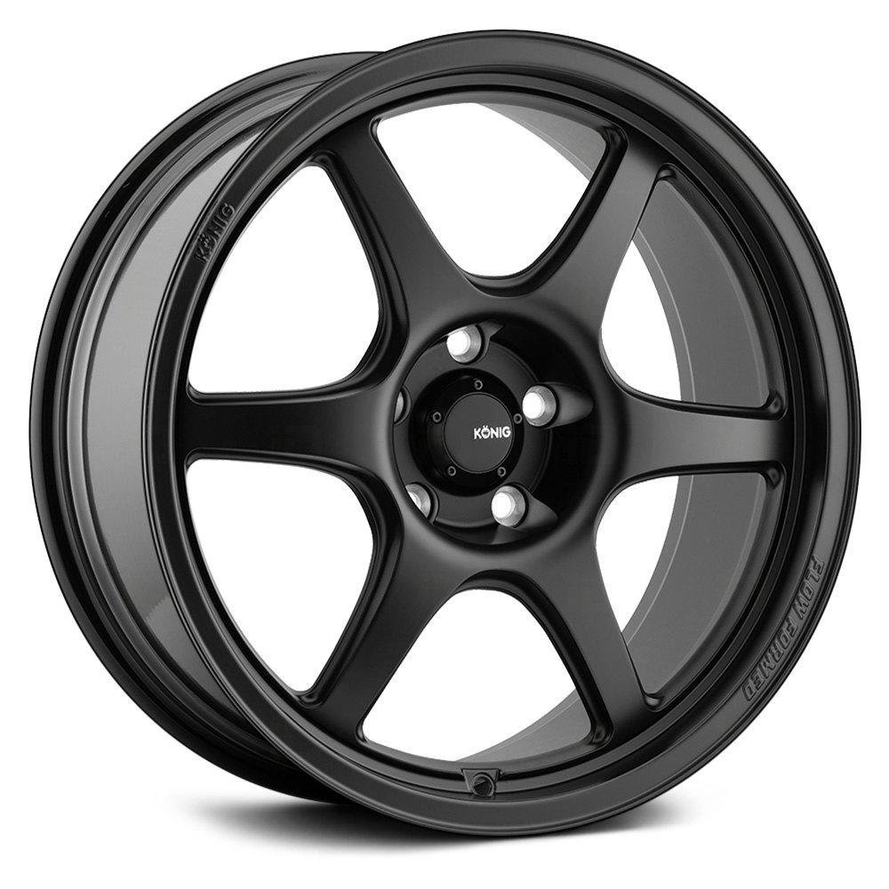 227.51 Konig Hexaform Wheels (17x8 4x108 ET+40) Matte Bronze or Matte Black - Redline360