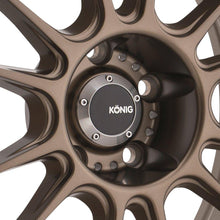 Load image into Gallery viewer, 227.19 Konig Hypergram Wheels (17x8 5x100 ET+40) Matte Black / Race Bronze / Matte Grey / Metallic Carbon w/ Machined Lips - Redline360 Alternate Image