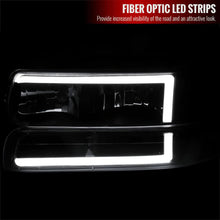 Load image into Gallery viewer, 205.00 Spec-D Crystal Headlights Chevy Tahoe/Suburban (00-06) w/ LED Bar &amp; Bumper Lights - Clear or Smoke - Redline360 Alternate Image