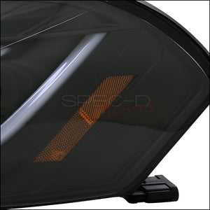 279.95 Spec-D Projector Headlights Chevy Impala (06-15) Monte Carlo (06-07) Black Housing - Redline360