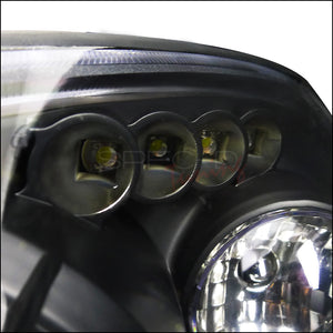 189.95 Spec-D Projector Headlights Ford Focus (00-04) LED Halo - Black or Chrome - Redline360