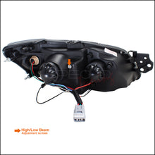 Load image into Gallery viewer, 269.95 Spec-D Projector Headlights Subaru WRX &amp; STi (06-07) w/ Dual LED Halo - Black or Chrome - Redline360 Alternate Image