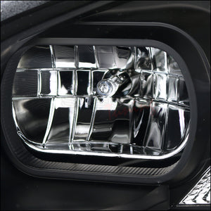 269.95 Spec-D Projector Headlights Subaru WRX & STi (06-07) w/ Dual LED Halo - Black or Chrome - Redline360