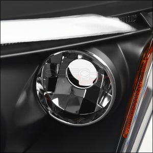 179.95 Spec-D Projector Headlights Dodge Caliber (2007-2012) LED Halo - Black / Chrome / Smoked - Redline360