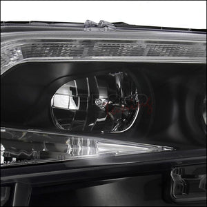 244.95 Spec-D Projector Headlights Ford Fusion (2010-2011-2012) w/ LED DRL Black, Tinted or Chrome - Redline360