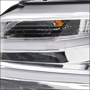 299.95 Spec-D Projector Headlights VW Jetta MK6 (2011-2018) w/ LED DRL Black or Chrome - Redline360