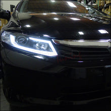 Load image into Gallery viewer, 319.95 Spec-D Projector Headlights Honda Civic Coupe (12-13) Sedan (12-15) LED Bar - Black or Chrome - Redline360 Alternate Image