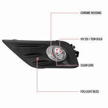 Load image into Gallery viewer, Spec-D Fog Lights Nissan Altima Sedan (2016-2017) Chrome Housing - Clear - OEM or SMD LED Projector - Halogen Alternate Image