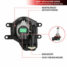 Load image into Gallery viewer, 115.00 Spec-D OEM Fog Lights Dodge Charger (2015-2020) Chrome Housing - Clear Lens - Redline360 Alternate Image