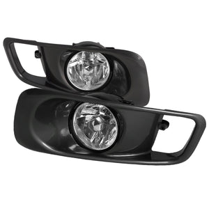 61.00 Spec-D OEM Fog Lights Honda Civic EK (99-00) Chrome Housing -  Yellow / Clear / Smoke Lens - Redline360