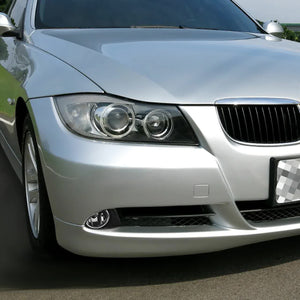 57.00 Spec-D OEM Fog Lights BMW 325i/330i E90 (2006) 328i/335i (07-08) Chrome Housing/Clear Lens - Redline360