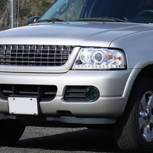 60.00 Spec-D OEM Fog Lights Ford Explorer (02-05) Chrome Housing - Clear or Smoke Lens - Redline360