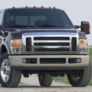 65.00 Spec-D OEM Fog Lights Ford F250/F350 Super Duty (99-04) Chrome Housing - Clear or Smoke Lens - Redline360