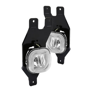 65.00 Spec-D OEM Fog Lights Ford F250/F350 Super Duty (99-04) Chrome Housing - Clear or Smoke Lens - Redline360