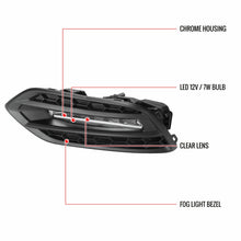 Load image into Gallery viewer, Spec-D Fog Lights Honda HR-V (2019-2020) [Chrome Housing - Clear Lens] OEM or Projector - Projector Fog Light Alternate Image