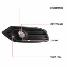 Load image into Gallery viewer, Spec-D Fog Lights Honda HR-V (2019-2020) [Chrome Housing - Clear Lens] OEM or Projector - Projector Fog Light Alternate Image