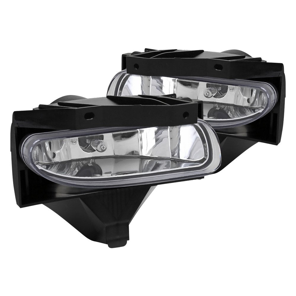 59.00 Spec-D OEM Fog Lights Ford Mustang (99-04) Chrome Housing - Clear or Smoke Lens - Redline360