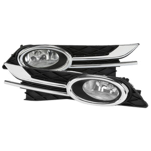 78.00 Spec-D Fog Lights Honda Odyssey (2014-2016) Chrome Housing - Clear Lens - Redline360