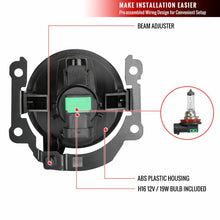 Load image into Gallery viewer, 77.00 Spec-D OEM Fog Lights Mitsubishi Outlander (2016-2020) Chrome Housing - Clear Lens - Redline360 Alternate Image