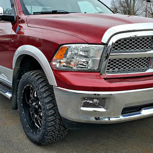 68.00 Spec-D OEM Fog Lights Dodge RAM 1500 (09-12) 2500/3500 (10-18) Chrome Housing - Smoked or Clear Lens - Redline360