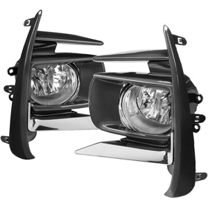 78.00 Spec-D OEM Fog Lights Toyota Sienna (18-19) Chrome Housing - Clear Lens - Redline360