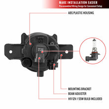 Load image into Gallery viewer, 63.00 Spec-D OEM Fog Lights Nissan Versa (2012-2014) Chrome Housing - Clear Lens - Redline360 Alternate Image