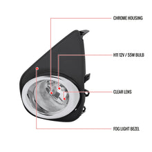 Load image into Gallery viewer, 60.00 Spec-D OEM Fog Lights Toyota Yaris 2/4 Door Hatchback (15-17) Chrome Housing - Clear - Redline360 Alternate Image