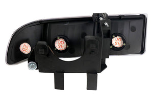115.00 Spec-D OEM Replacement Headlights Chevy S10/Blazer (98-04) Chrome or Black Housing - Redline360