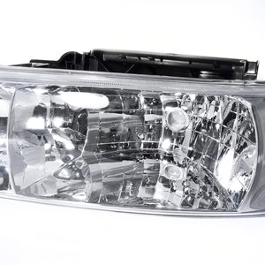 81.00 Spec-D OEM Replacement Headlights Chevy Tahoe/Suburban (00-06) [Euro Style] Black or Chrome Housing - Redline360