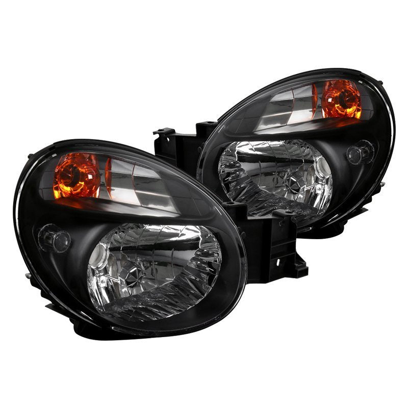 Spec-D OEM Headlights Subaru WRX (02-03) Bug Eye - Black, – Redline360