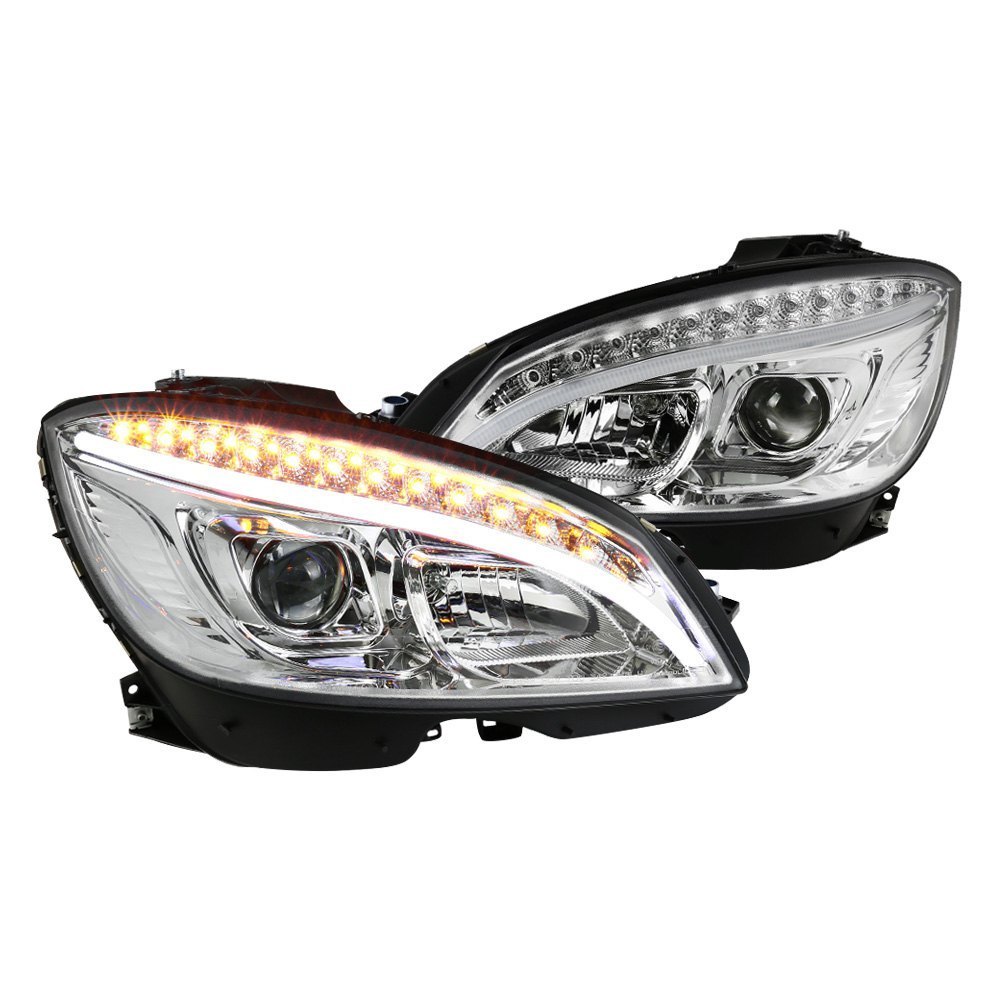 Spec-D Projector Headlights Mercedes C250 C300 C350 (08-11) W204