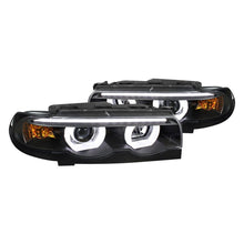 Load image into Gallery viewer, 229.95 Spec-D Projector Headlights BMW 735i/740i/750i E38 (95-01) Dual Halo LED - Black or Chrome - Redline360 Alternate Image