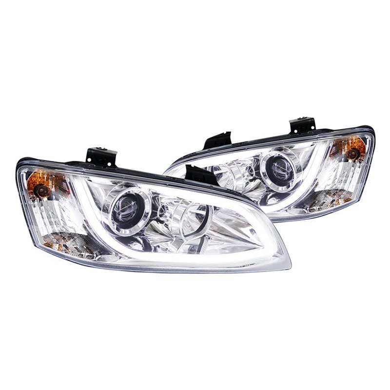 Spec-D Projector Headlights Pontiac G8 (08-09) LED DRL Strip - Black or  Chrome