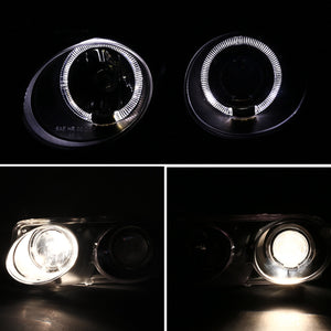 119.95 Spec-D Projector Headlights Acura Integra (1994-2001) Black w/ Halo - Redline360