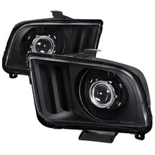 Load image into Gallery viewer, 178.00 Spec-D Projector Headlights Ford Mustang (05-09) Retrofit Style - Matte Black Housing/Clear Lens - Redline360 Alternate Image